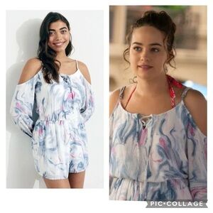 💙🩷 Hollister | Tie Dye‎ Romper New Small